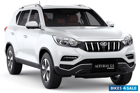 Mahindra Alturas G4 4WD Diesel AT - New Pearl White