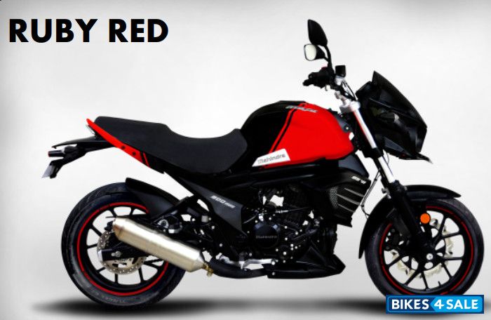 Mahindra Mojo 300 ABS BS6 - RUBY RED