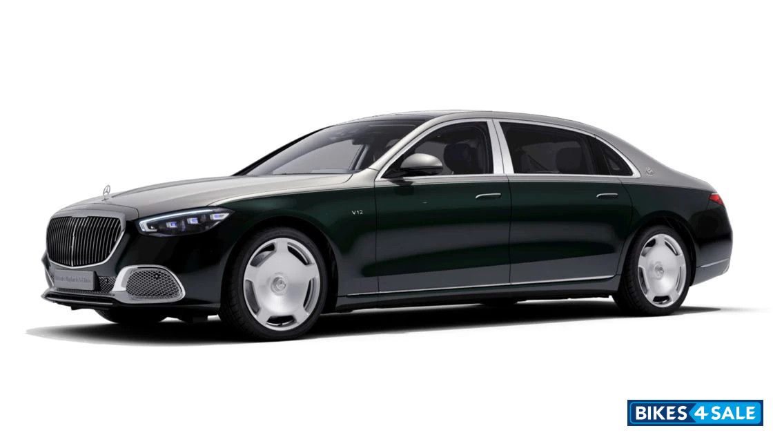 Mercedes-Benz S-Class Maybach S 680 4MATIC Petrol AT - Emerald Green / Mojave Silver
