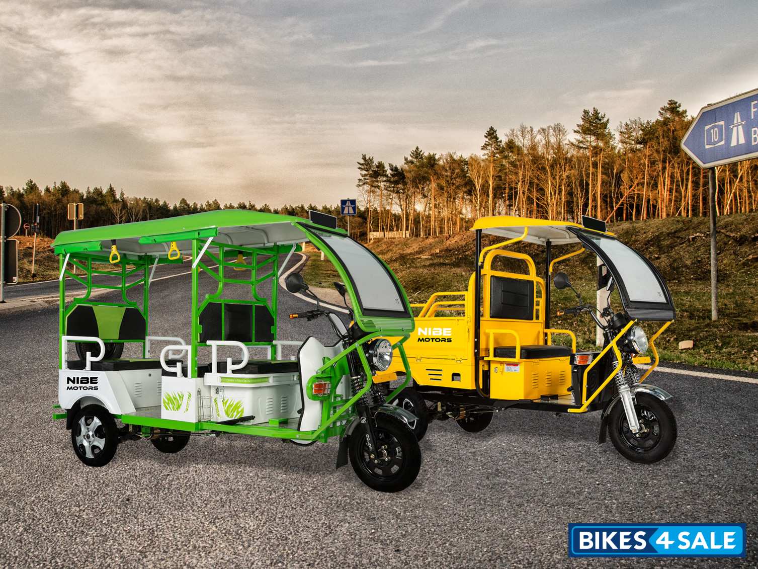 Nibe Motors E-Passenger Auto Rickshaw