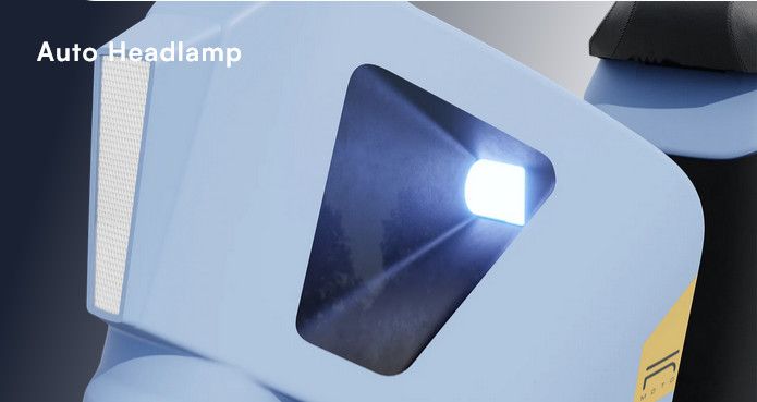 Revamp Moto RM Buddie 25 - Auto headlamp