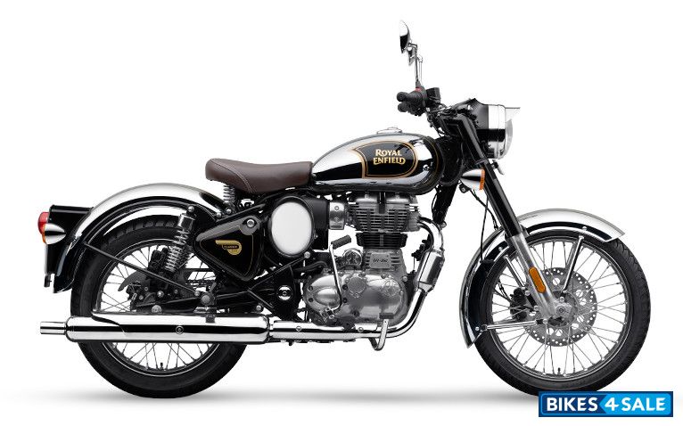 Royal Enfield Classic 350 Dual Channel BS6 Chrome Black