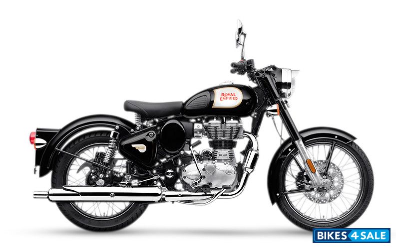 Royal Enfield Classic 350 Dual Channel BS6 Classic Black