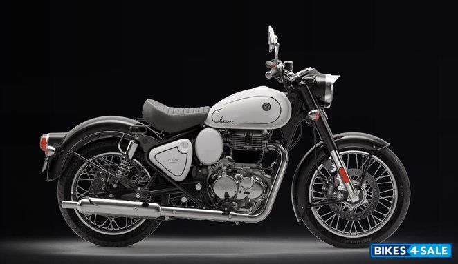 Royal Enfield Classic 350 Signature White 2026