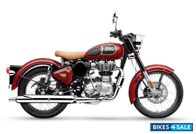 Royal Enfield Classic 350 Single Channel BS6 Chestnut