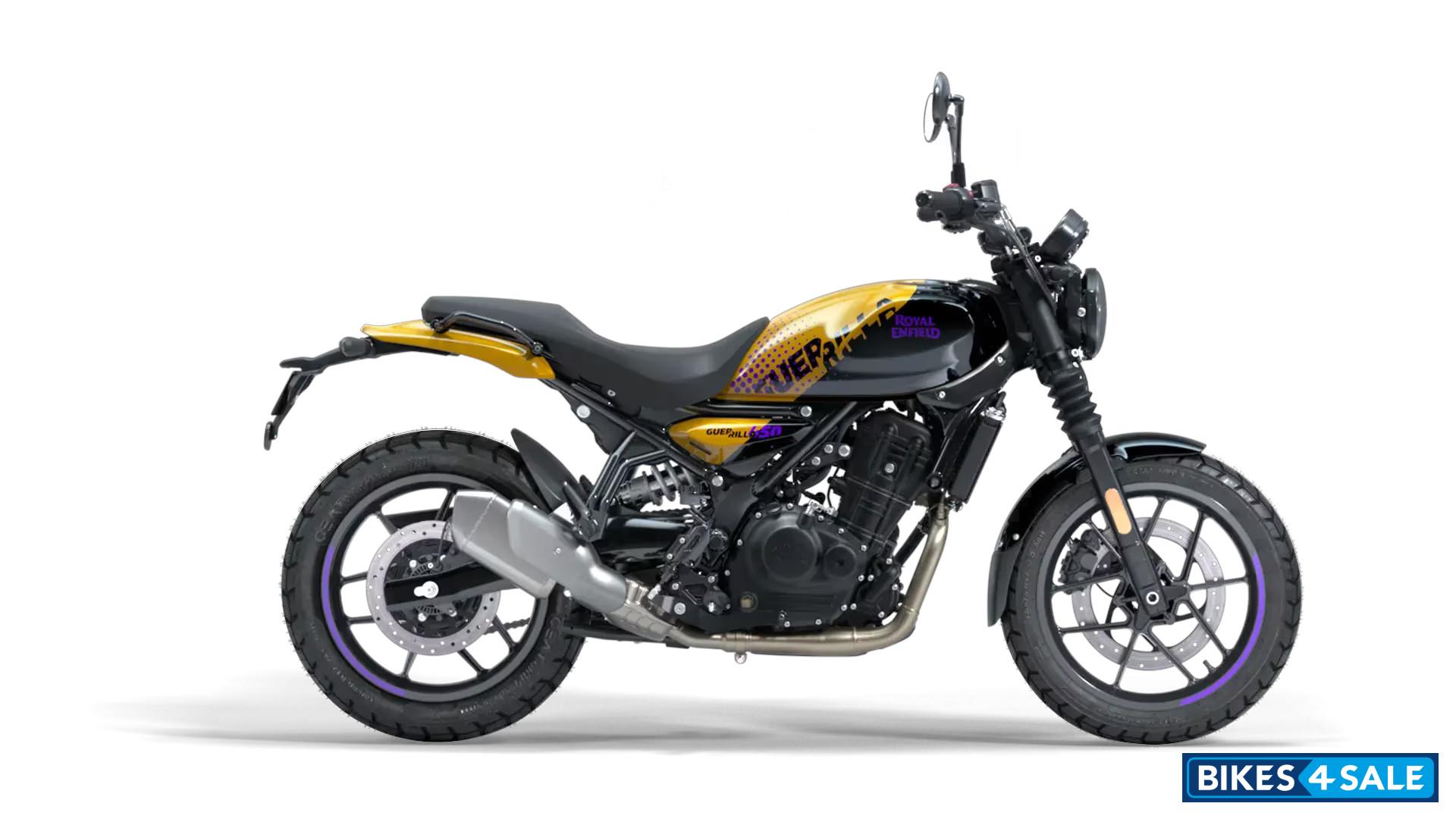 Royal Enfield Guerrilla 450 Yellow Ribbon