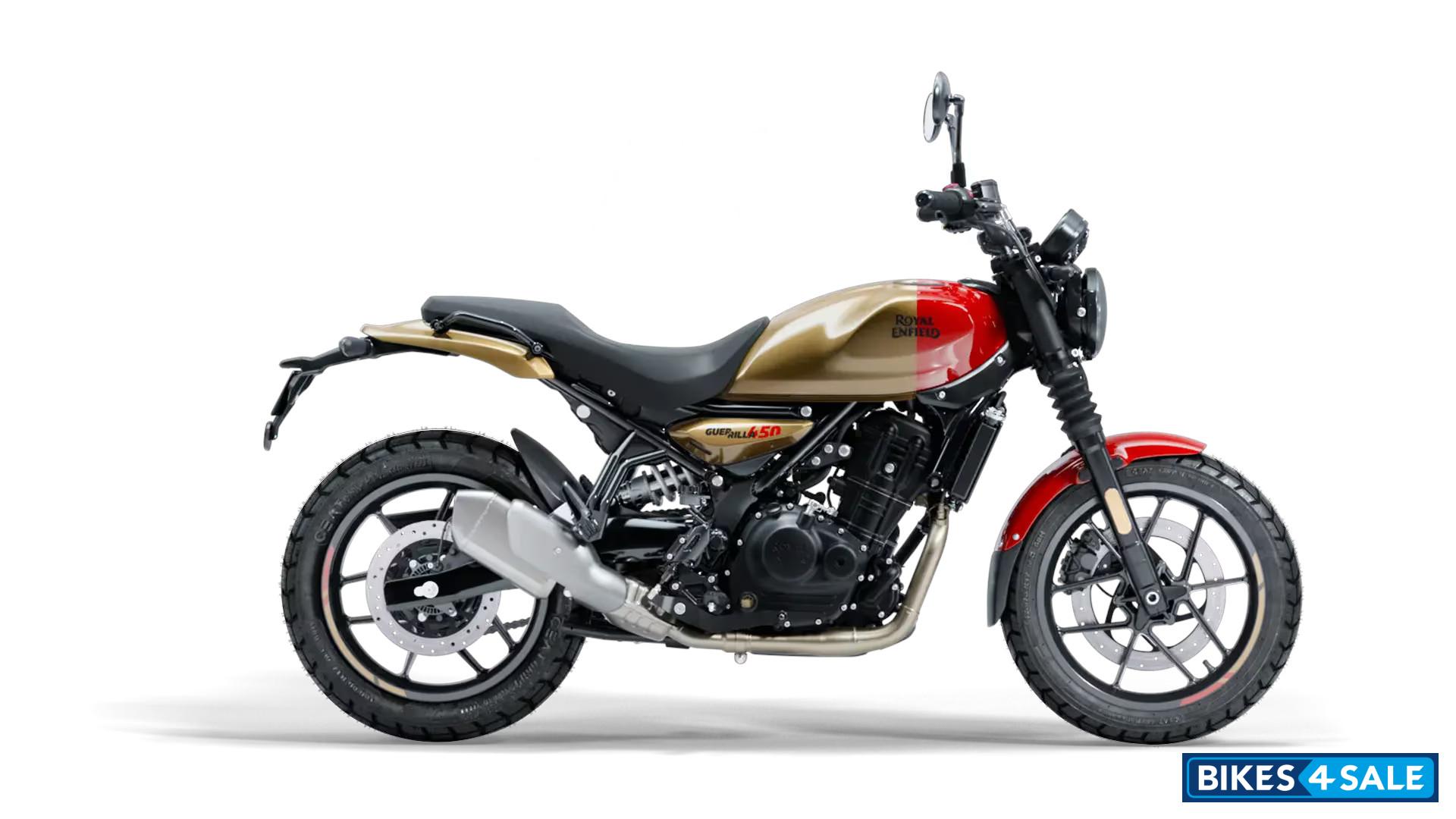 Royal Enfield Guerrilla 450 Gold Dip