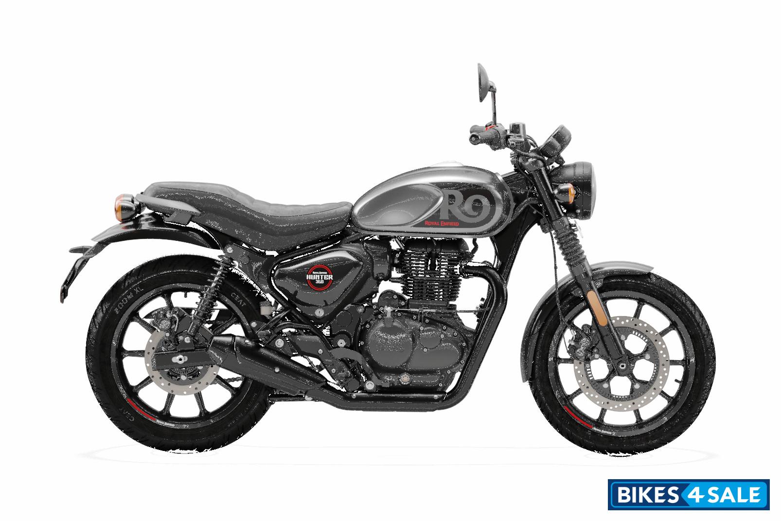 Royal Enfield Hunter 350 Metro DAPPER GREY