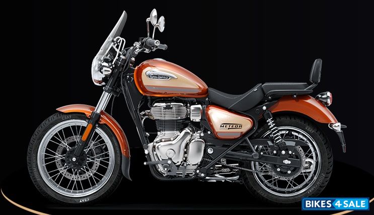 Royal Enfield Meteor 350 Sundowner Orange