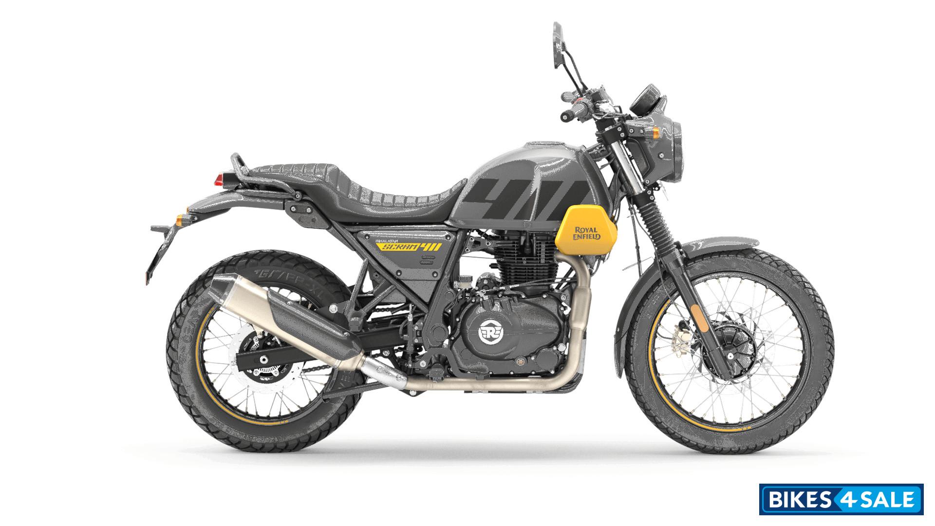 Royal Enfield Scram 411 GRAPHITE YELLOW