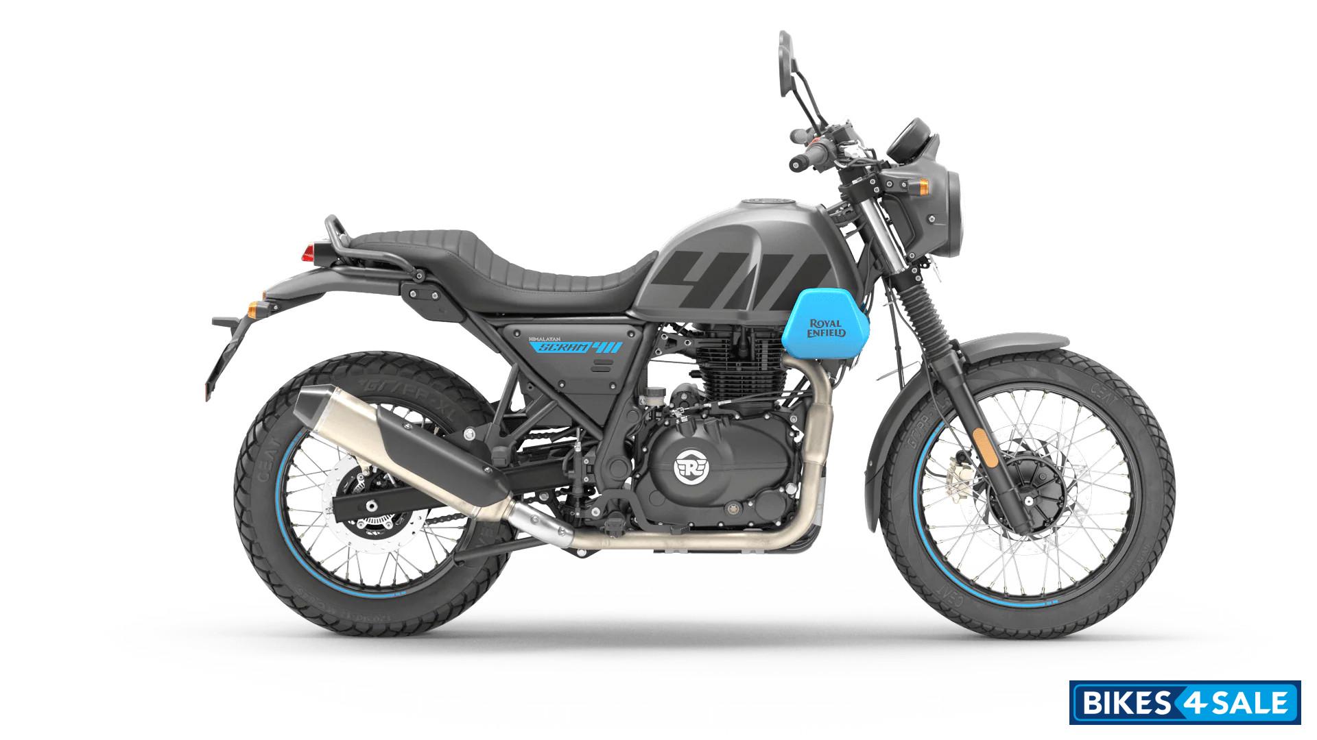 Royal Enfield Scram 411 GRAPHITE BLUE