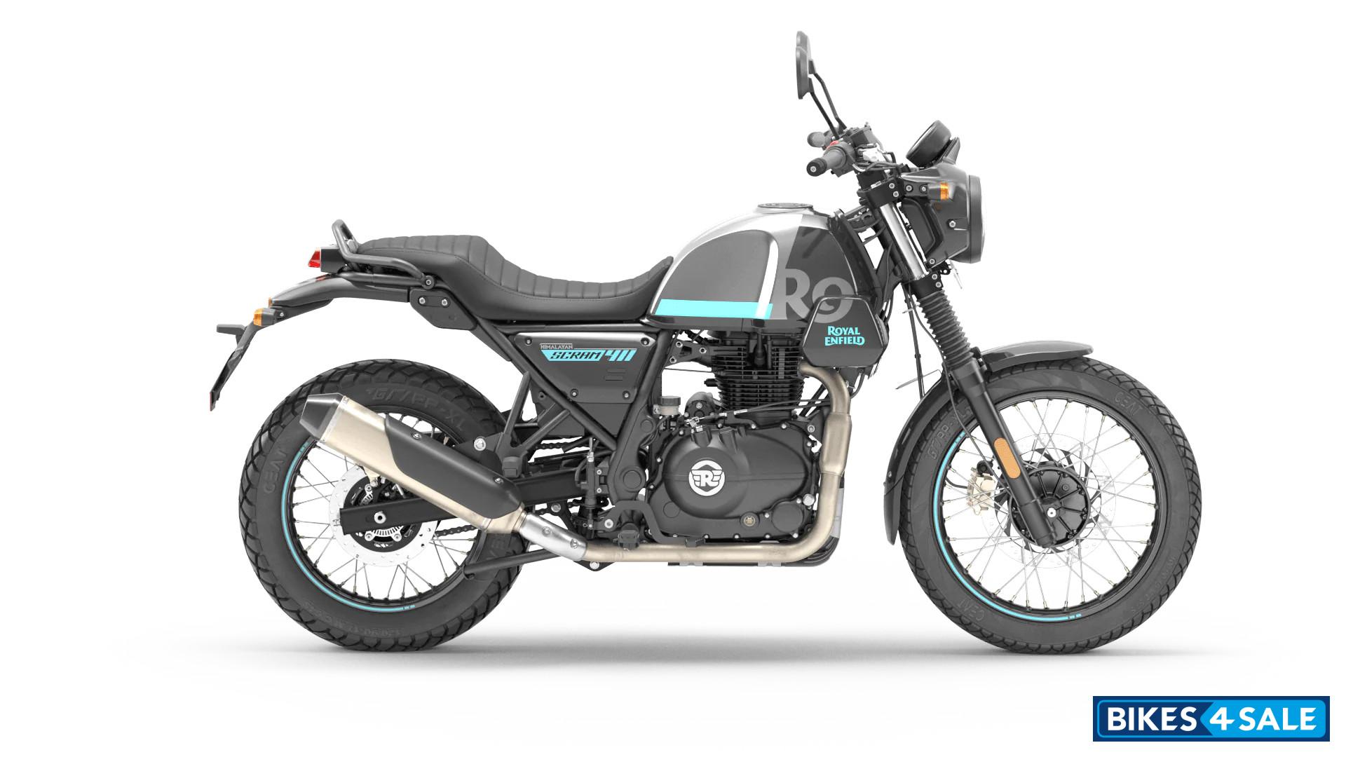 Royal Enfield Scram 411 SILVER SPIRIT