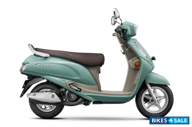 Suzuki Access 125 Ride Connect Edition 2025 Solid Ice Green