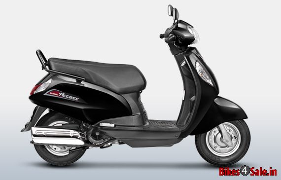 Suzuki Access 125 Suzuki Access 125 in Glass Sparkle Black color