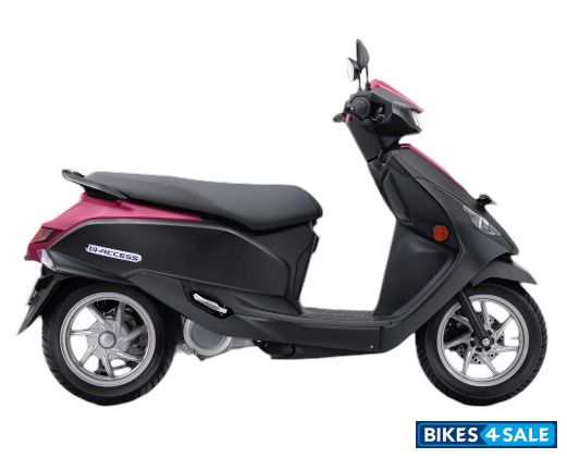 Suzuki e-Access Metallic Mat Black No.2/ Metallic Mat Bordeaux Red