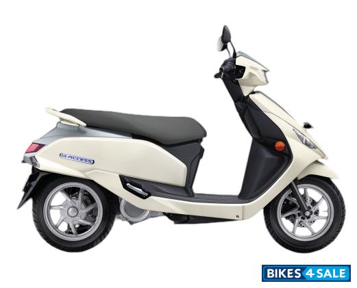 Suzuki e-Access Pearl Grace White/ Metallic Mat Fibroin Grey