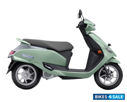 Suzuki e-Access Pearl Jade Green/ Metallic Mat Fibroin Grey