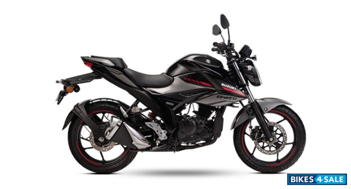 Suzuki Gixxer 2025 Glass Sparkle Black/Met. Oort Gray