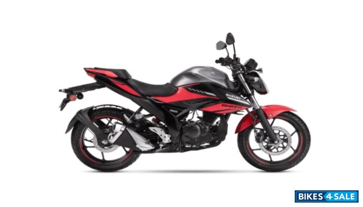 Suzuki Gixxer 2025 Met. Oort Gray/Pearl Mira Red