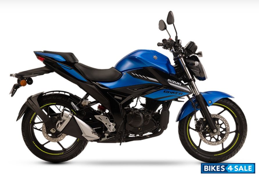 Suzuki Gixxer 2026 Met. Triton Blue / Glass Sparkle Black