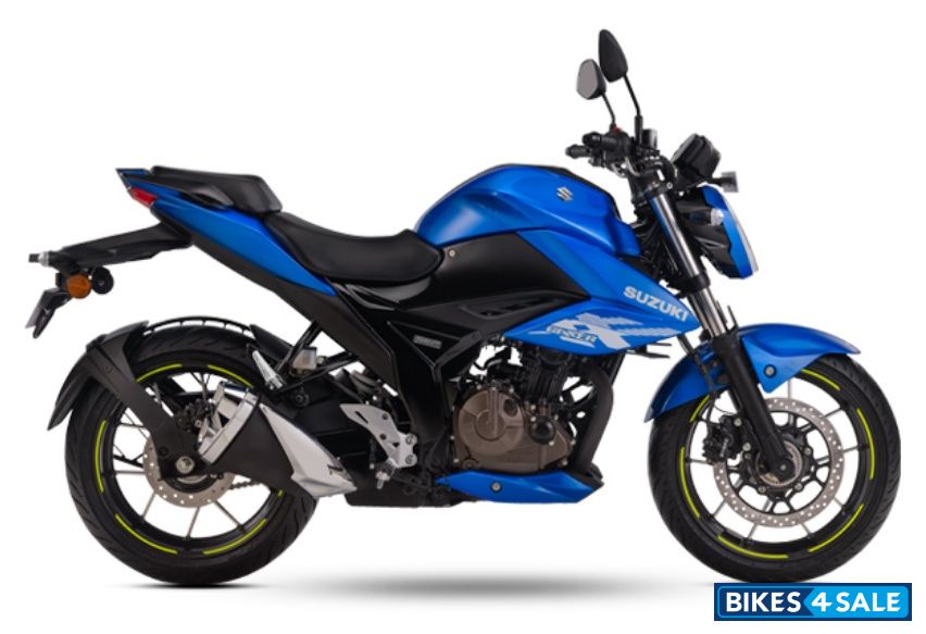 Suzuki Gixxer 250 2026 Met. Triton Blue / Glass Sparkle Black
