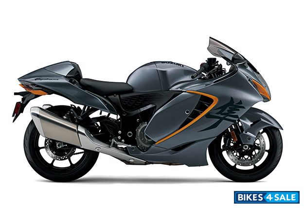 Suzuki Hayabusa 2026 Metallic Galaxy Gray/Candy Burnt Gold