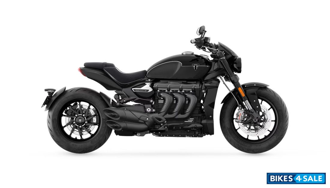 Triumph Rocket 3 Storm R Sapphire Black and Granite