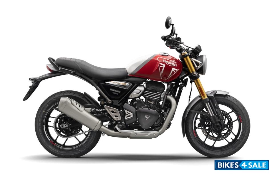 Triumph Speed 400 2026 Racing Red / Pearl Metallic White