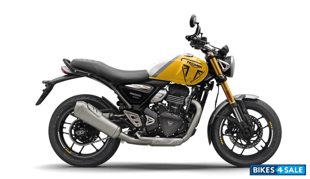 Triumph Speed 400 2026 Racing Yellow / Pearl Metallic White