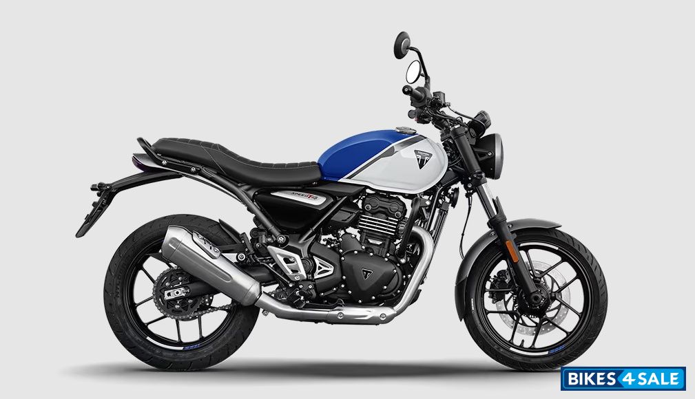 Triumph Speed T4 2026 Caspian Blue / Pearl Metallic White