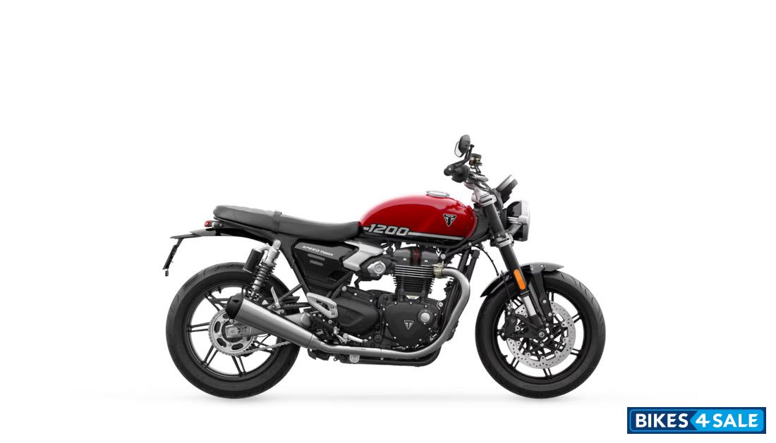Triumph Speed Twin 1200 2025 Carnival Red / Sapphire Black