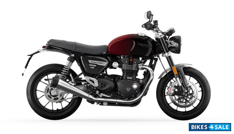 Triumph Speed Twin 1200 Red Stealth Edition In India