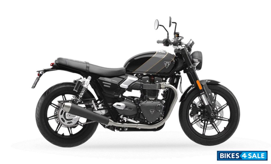 Triumph Speed Twin 900 2025 Phantom Black/Aurum Gold