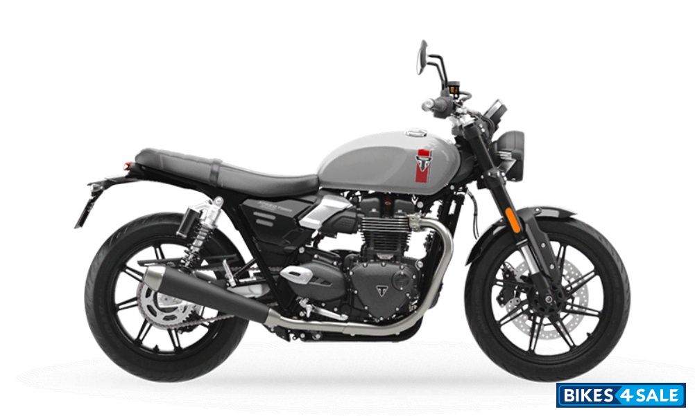 Triumph Speed Twin 900 2025 Aluminium Silver/Carnival Red/Jet Black