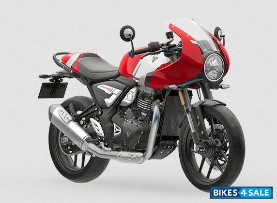 Triumph Thruxton 400 2026 Carnival red / Aluminium silver