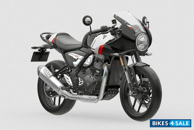 Triumph Thruxton 400 2026 Phantom black / Aluminium silver