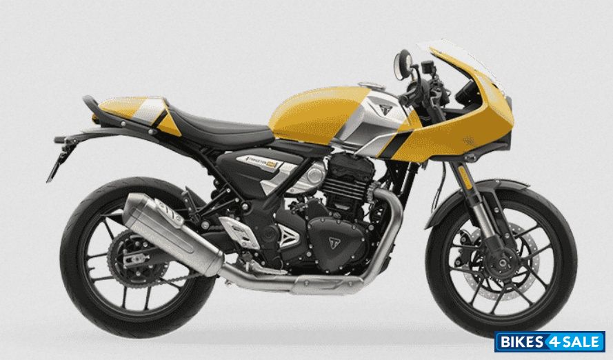 Triumph Thruxton 400 Metallic racing yellow/Aluminium silver