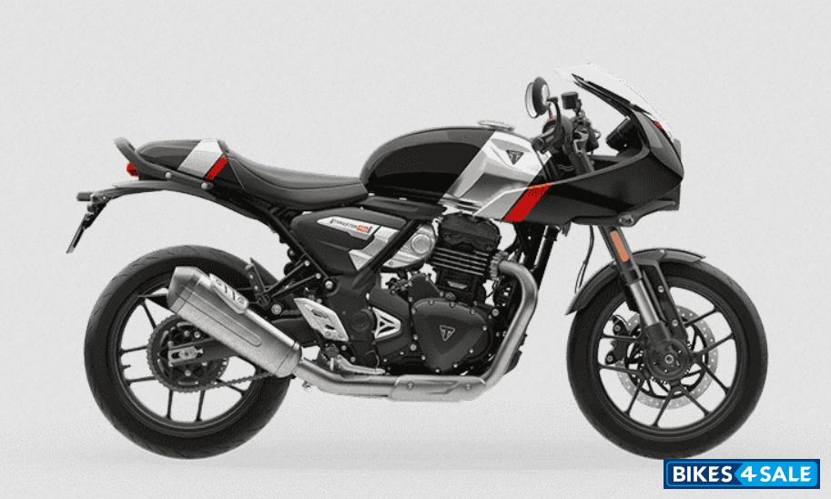 Triumph Thruxton 400 Phantom black/Aluminium silver