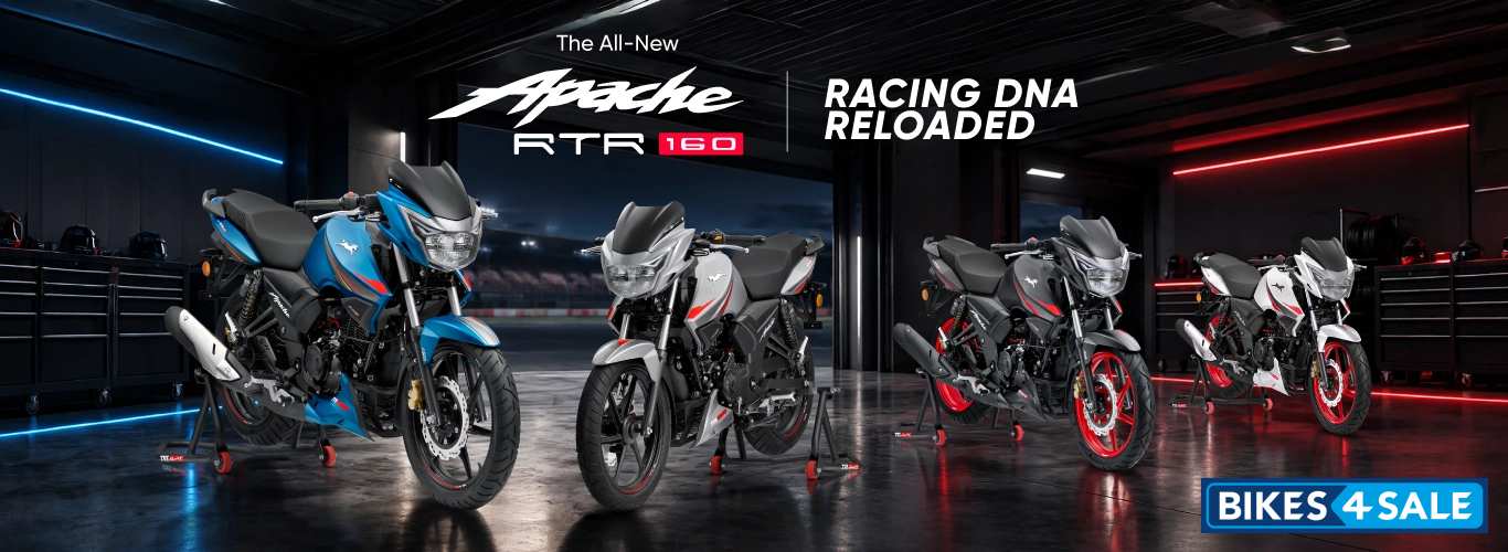TVS Apache RTR 160 Dual Channel ABS with TCS