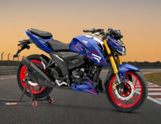 TVS Apache RTR 200 4V TFT with Map Mirroring