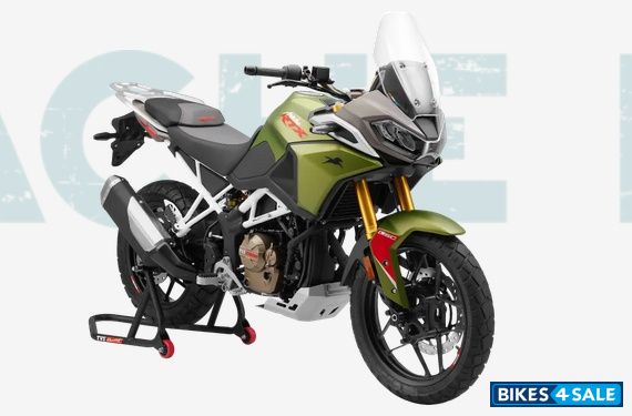 TVS Apache RTX 300 Built To Order Viper Green