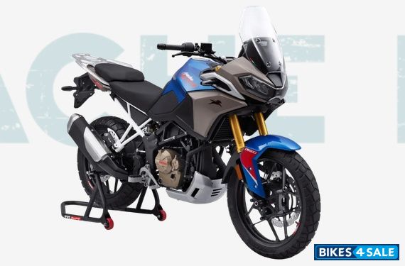 TVS Apache RTX 300 Top Metallic Blue