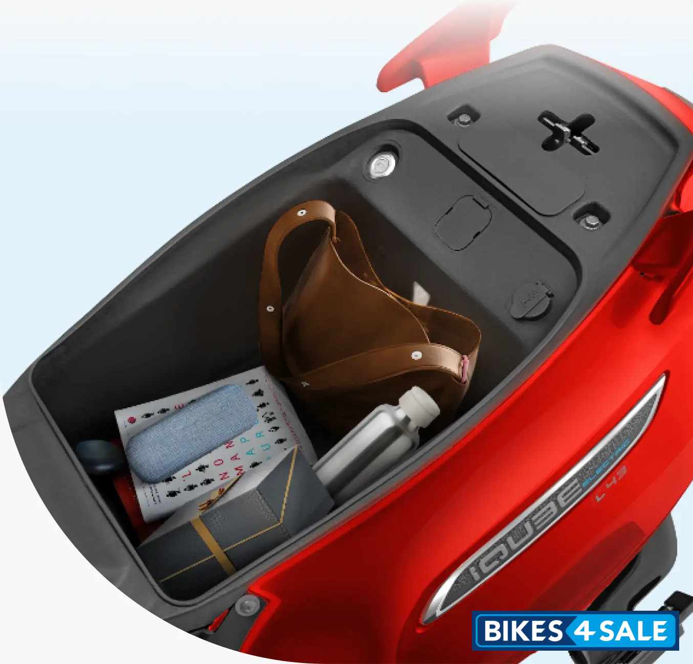 TVS iQube 12 32L Underseat Storage