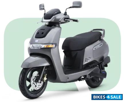 TVS iQube 12 Titanium Grey Glossy