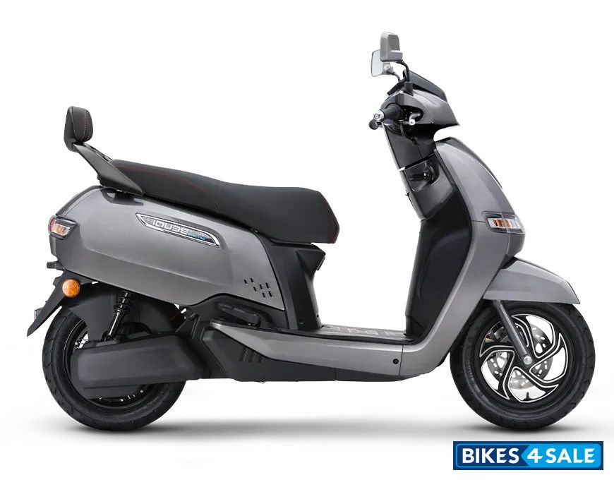 TVS iQube 3.1kWh Titanium Grey