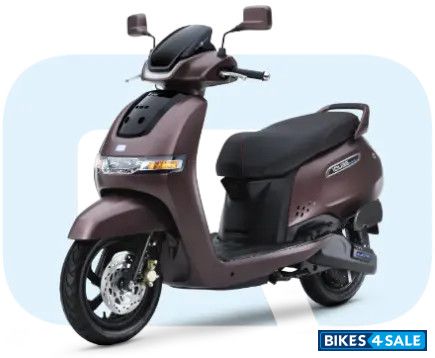 TVS iQube ST 12 Copper Bronze Matte