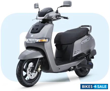TVS iQube ST 17 Titanium Grey Matte