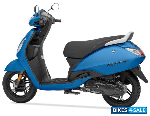 TVS Jupiter BS6 Matte Blue