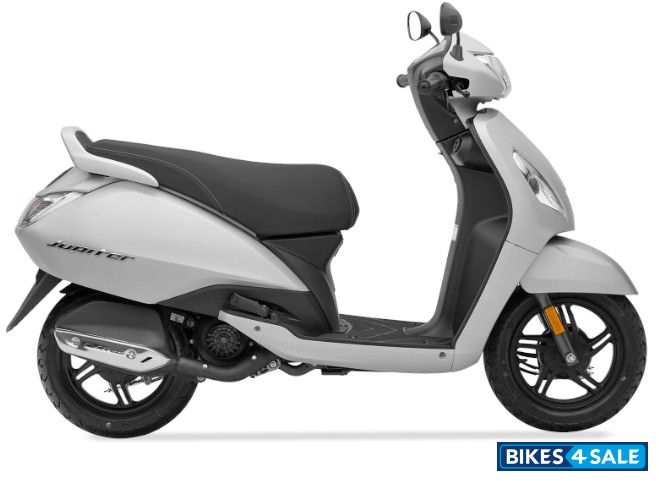 TVS Jupiter BS6 Matte Silver