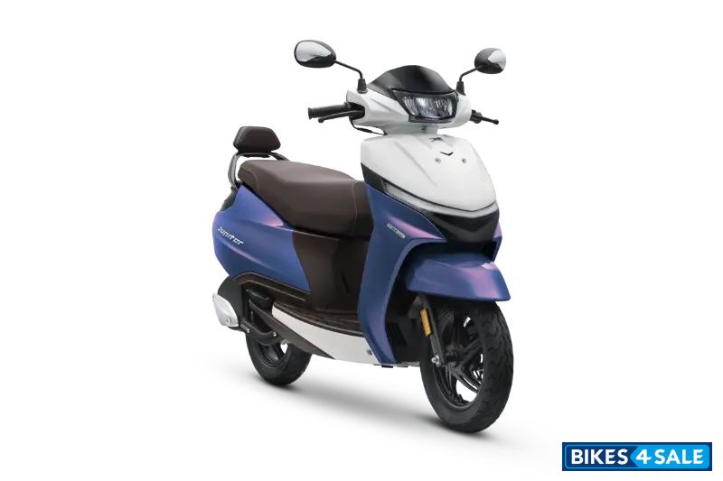 TVS Jupiter Dual Tone Spectral Blue